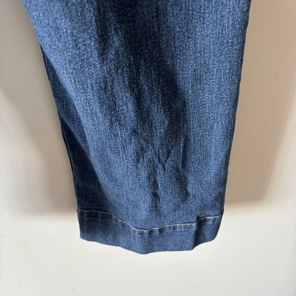 ModCloth Wide Leg Cropped Overalls Jumpsuit “70’s Style” Retro Boho Womens Small - Picture 14 of 16